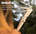 點一下即可放大預覽 -- ROXON Knife Scissors 強力戰術單刀剪 瑞士刀 小刀 求生工具 登山露營 野外生存