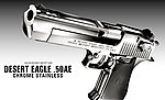 點一下即可放大預覽 -- [銀色]-日本馬牌 Marui 沙漠之鷹瓦斯槍 Desert Eagle .50AE GBB手槍