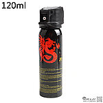 點一下即可放大預覽 -- [120ml]-Dragon Fire 360°高射程防狼噴霧器、防衛辣椒水（節流設計）鎮暴噴罐、防身噴劑~Fire1