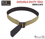 點一下即可放大預覽 -- [S號-軍綠色]-5.11 Double Duty Tdu 1.75吋 雙層戰術腰帶~59567