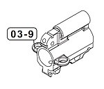 點一下即可放大預覽 -- VFC UMAREX HK 416 D GBB 瓦斯缸管座 (零件編號#03-9)