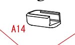 點一下即可放大預覽 -- SRC HI-CAPA 5.1 4.3 彈匣底座外套 (零件編號#A14)