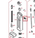 點一下即可放大預覽 -- SRC HI-CAPA 5.1 4.3 CO2彈匣出氣閥 (零件編號#A16)