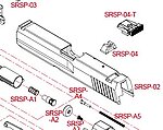 點一下即可放大預覽 -- SRC SRSP USP 滑套 (零件編號#SRSP-02)