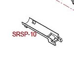 點一下即可放大預覽 -- SRC SRSP USP 銘板座(銀) (零件編號#SRSP-10)