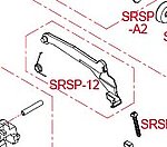 點一下即可放大預覽 -- SRC SRSP USP 板機連桿 (零件編號#SRSP-12)