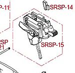 點一下即可放大預覽 -- SRC SRSP USP 瓦斯槍 擊錘組（零件編號#SRSP-15）