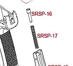 點一下即可放大預覽 -- SRC SRSP USP 擊錘彈簧 (零件編號#SRSP-17)