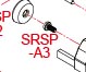 點一下即可放大預覽 -- SRC SRSP USP 螺絲 (零件編號#SRSP-A3)