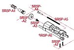 點一下即可放大預覽 -- SRC SRSP USP 飛機座Set (零件編號#SRSPA1-A7)