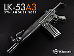 點一下即可放大預覽 -- 利成 LCT LK53 HK53A3 伸縮托 全鋼製AEG電動槍