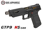 點一下即可放大預覽 -- [黑色]-G&G 怪怪 GTP9 MS 瓦斯手槍 GBB 短槍