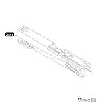 點一下即可放大預覽 -- [黑色]-VFC SIG Sauer M17 金屬滑套（零件編號#01-01）P320 GBB瓦斯槍零件