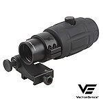 點一下即可放大預覽 -- Vector Optics 維特 翻蓋式4倍鏡 四倍側翻鏡 瞄具 瞄準鏡 防大倍鏡 需搭配內紅點使用