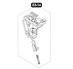 點一下即可放大預覽 -- VFC G17 瓦斯槍 GBB 火控總成 (零件編號#03-14)