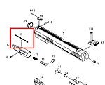 點一下即可放大預覽 -- KJ CZ Shadow 2 飛機氣缸彈簧（零件編號#92）GBB瓦斯槍零件