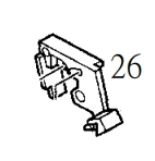 點一下即可放大預覽 -- KJ P226 KP01 右側 擊錘座外殼 (零件編號 #26)