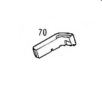 點一下即可放大預覽 -- KWA／KSC G19 卸彈鈕 彈匣釋放鈕（零件編號#70）