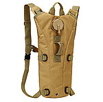點一下即可放大預覽 -- [狼棕色]-美軍複刻 雙肩駝峰 戶外水袋背包（3L內膽）水袋包~KUI985