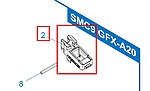 點一下即可放大預覽 -- G&G  SMC9 GFX-A20彈匣 含彈嘴(零件編號SMC9 GFX-A20 #02)