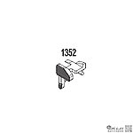 點一下即可放大預覽 -- KWA／KSC PTS Radian Model1 瓦斯槍 網球拍 後定卡榫（零件編號#1352）