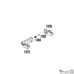 點一下即可放大預覽 -- KWA／KSC PTS Radian Model1 瓦斯槍 射擊選擇鈕組（零件編號#1375、1376、1382、1388）