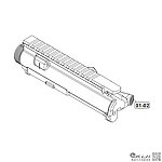 點一下即可放大預覽 -- VFC M4 上槍身外殼（零件編號#01-02）SR-16／VR-16／MK18通用