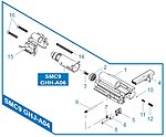 點一下即可放大預覽 -- G&G 怪怪 SMC-9 瓦斯槍 槍機總成（零件編號#GHJ-A04）