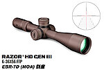 點一下即可放大預覽 -- [EBR-7D (MOA)]-美國真品 VORTEX RAZOR® HD GEN III 6-36X56 FFP 34mm 狙擊鏡 瞄具 照明 防水 防震 抗霧