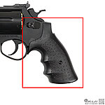 點一下即可放大預覽 -- HFC 6吋左輪手槍 專用 黑色塑料握把片（一對）HG-133系列用