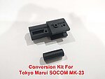 點一下即可放大預覽 -- 楓葉精密Tokyo Marui SOCOM MK23 NBB 消音手槍 改裝HOP座 全品牌通用 Y&P／ASG STTi／Novritsch