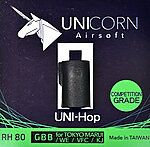 點一下即可放大預覽 -- [80度]-Unicorn 獨角獸 瓦斯槍GBB Hop up皮，低摩擦度、競賽比賽專用（好調皮）UC-HOP-S
