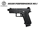 點一下即可放大預覽 -- [黑色]-POSEIDON 海神 Orion 1號 PERFORMANCE NO.1 性能版瓦斯手槍 GBB瓦斯手槍 單連發 RMR孔 