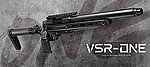 點一下即可放大預覽 -- 日本原裝進口 馬牌 Marui VSR-ONE／VSR-1 手拉狙擊槍、空氣槍，戰術折疊槍托、M-lok、14mm逆牙