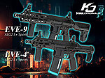 點一下即可放大預覽 -- KWA／KSC Originals KO系列 EVE-9 運動版電動槍 AEG 2.5+ 電槍 M-lok護木