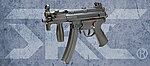 點一下即可放大預覽 -- SRC SR5-KA4 MP5K 電動槍 AEG電槍 衝鋒槍 鋼製槍身 260發