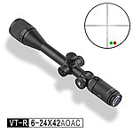 點一下即可放大預覽 -- Discovery 發現者 VT-R 6-24X42 AOAC 真品狙擊鏡 紅綠光照明，瞄具，瞄準鏡，抗震，高清晰，防水防霧