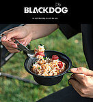 點一下即可放大預覽 -- BLACKDOG 黑狗 雪拉碗 雪拉杯 304不鏽鋼 露營碗 不沾鍋塗層 可堆疊 黑化 黑魂 輕巧 體積小 薄型 懸掛式