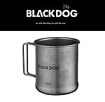 點一下即可放大預覽 -- BLACKDOG 黑狗 304 不鏽鋼 鋼杯 復古 杯子 露營 登山 野營 黑化 黑魂
