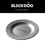 點一下即可放大預覽 -- BLACKDOG 黑狗 304 不鏽鋼 復古 盤 餐盤 露營 登山 野營 黑化 黑魂