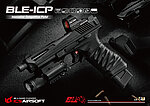 點一下即可放大預覽 -- ICS 一芝軒 BLE-ICP 瓦斯槍，類克拉克 G17 GBB手槍（滑套會動、無彈後定、仿真後座力）