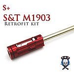 點一下即可放大預覽 -- TNT S&T M1903專用 S+ 517mm升級套件 一體式HOP座