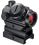 點一下即可放大預覽 -- [黑色]-T1 高軌版 1X20 全金屬內紅點 11段紅光 快瞄鏡 瞄具 瞄準鏡
