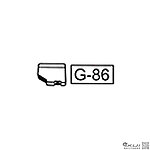 點一下即可放大預覽 -- WE G18C 汽缸鎖片 氣缸零件（零件編號#G-86）通G23、G26、G35 GBB