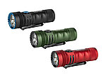 點一下即可放大預覽 -- [軍綠色-冷白光]-OLIGHT Seeker 4 Mini 白光／UV紫外光 迷你手電筒 EDC 1200流明 120米  環境檢測 防水
