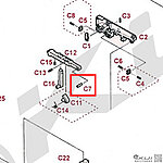 點一下即可放大預覽 -- HFC VSR10、11 扳機軸心（零件編號#C7）