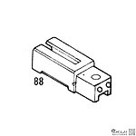 點一下即可放大預覽 -- KWA／KSC G17 GBB 飛機座（零件編號#88）