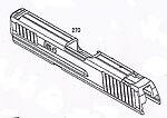 點一下即可放大預覽 -- KWA／KSC HK.45 滑套（零件編號#270）