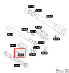 點一下即可放大預覽 -- VFC SIG Sauer M17／M18 P320 原廠Hop座 螺絲（零件編號#02-14）GBB瓦斯槍零件