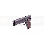 點一下即可放大預覽 -- AW／WE Cybergun GI規格 大理石紋路 M1911 全金屬瓦斯槍 GBB手槍 Aauto-Ordnance官方授權 實木握把